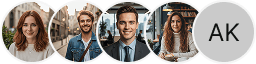Multiple investor profile avatars on Cedar Fundhaven trading review block